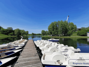 Bootsverleih im Olympiapark