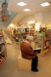 Der Firmenname ist Oxfam Buchshop München