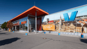 Der Firmenname ist V-Markt